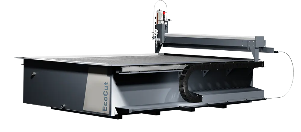 Product Images Of The Ecocut Waterjet Cutting Machine